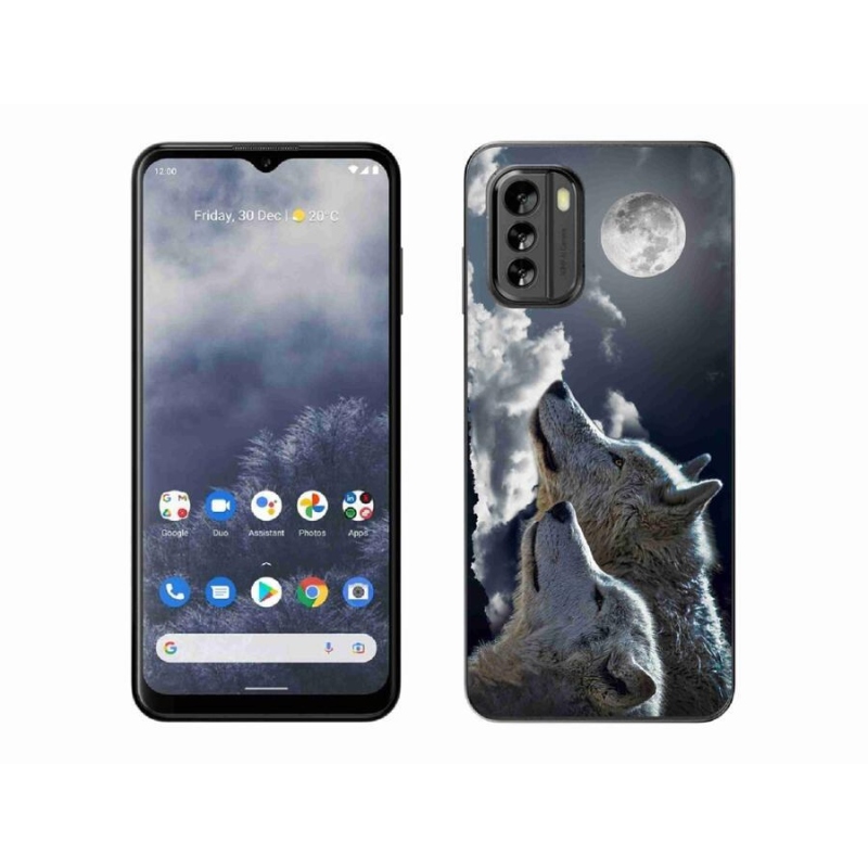 Zselés borítás mmCase a Nokia G60 5G készülékhez - farkasok