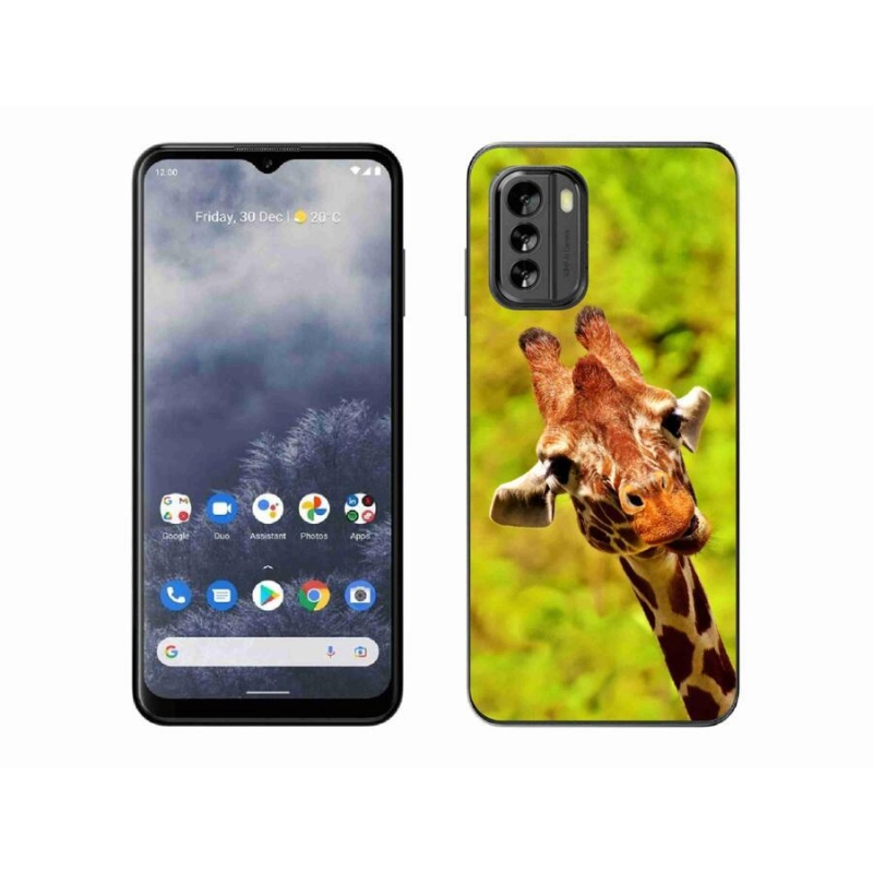 Zselés borítás mmCase a Nokia G60 5G készülékhez - zsiráf