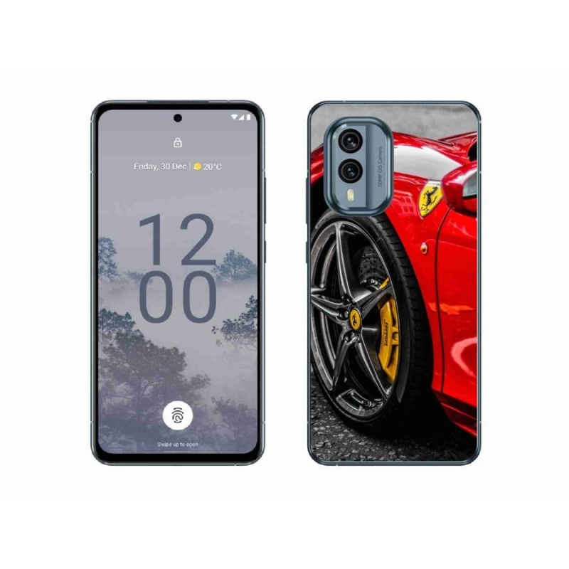 Zselés borítás mmCase a Nokia X30 5G készülékhez - autó 1