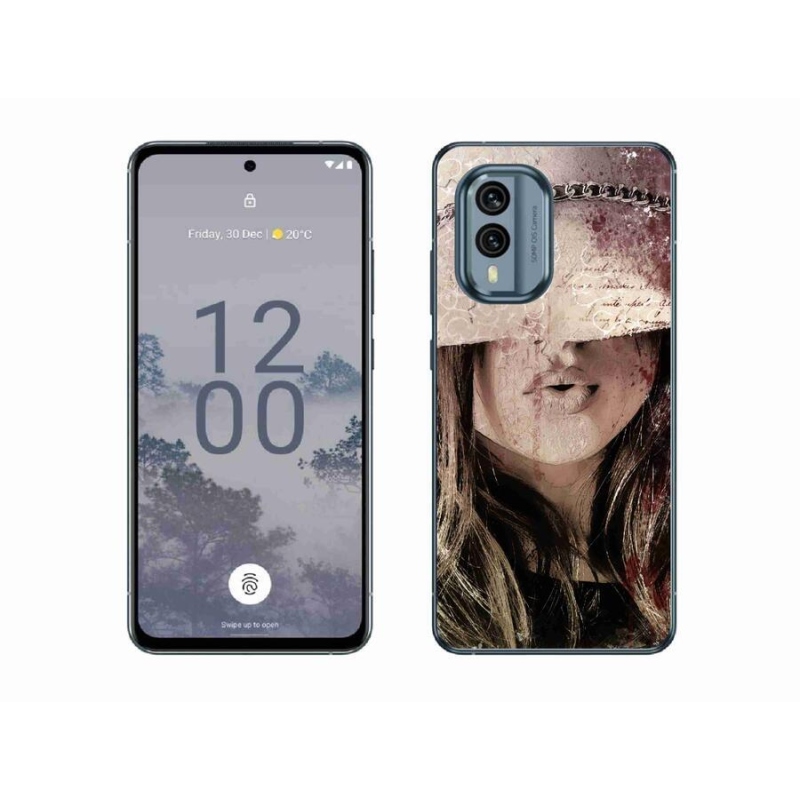 Zselés borítás mmCase a Nokia X30 5G készülékhez - lány