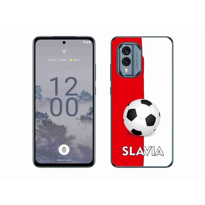 Zselés borítás mmCase a Nokia X30 5G készülékhez - futball 2
