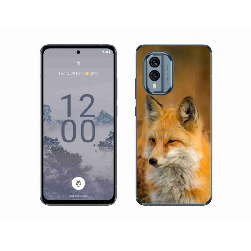 Zselés borítás mmCase a Nokia X30 5G készülékhez - róka