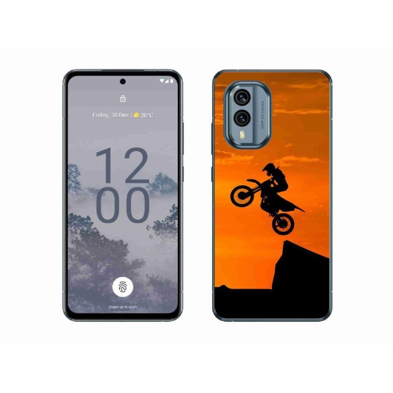 Zselés borítás mmCase a Nokia X30 5G készülékhez - motocross