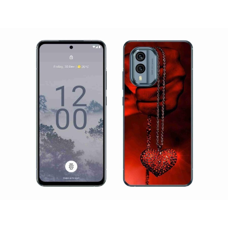 Zselés borítás mmCase a Nokia X30 5G készülékhez - nyaklánc