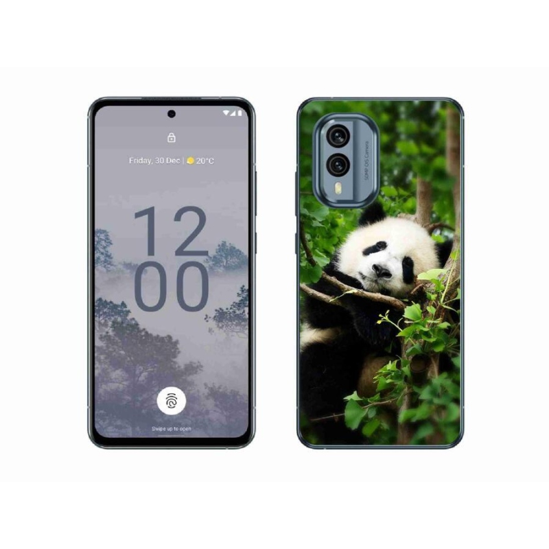 Zselés borítás mmCase a Nokia X30 5G készülékhez - panda
