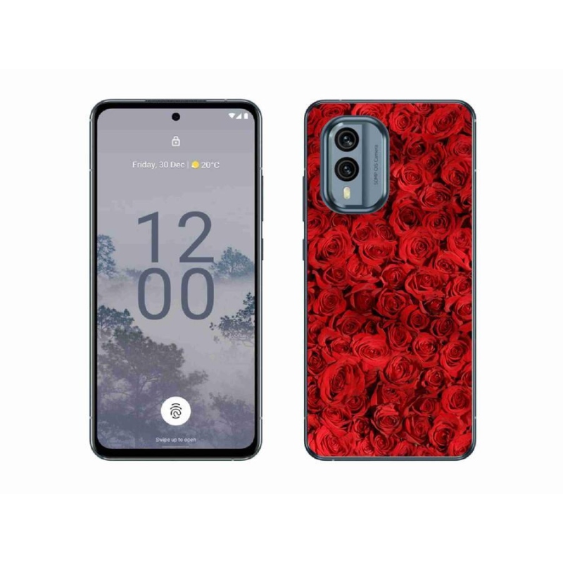 Zselés borítás mmCase a Nokia X30 5G készülékhez - rózsaszínű