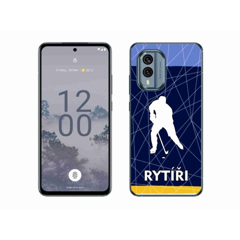 Zselés borítás mmCase a Nokia X30 5G készülékhez - Lovagok