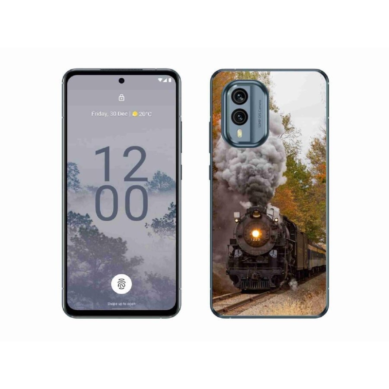 Zselés borítás mmCase a Nokia X30 5G készülékhez - Train 1