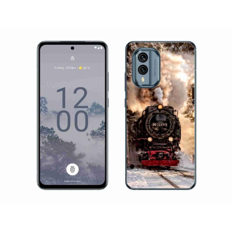 Zselés borítás mmCase a Nokia X30 5G készülékhez - vonat
