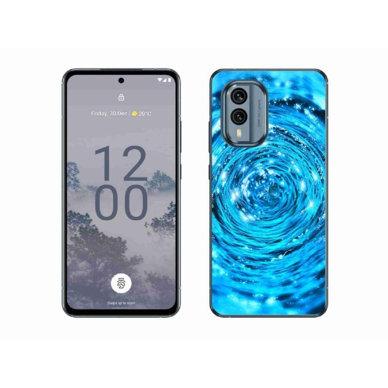 Zselés borítás mmCase a Nokia X30 5G készülékhez - water vortex