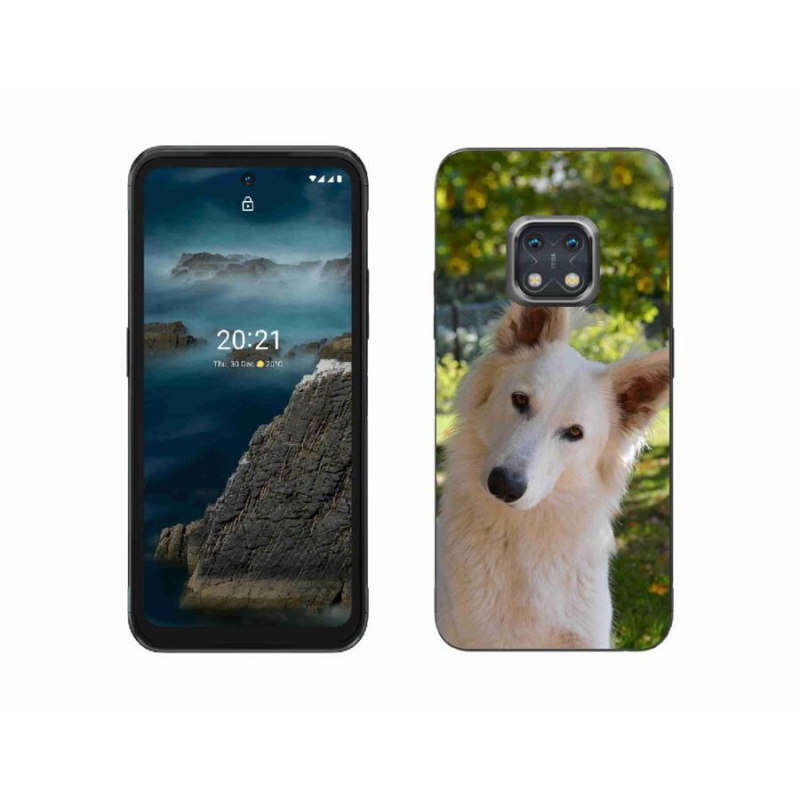 Zselés borítás mmCase a Nokia XR20 készülékhez - fehér Swiss Shepherd 1