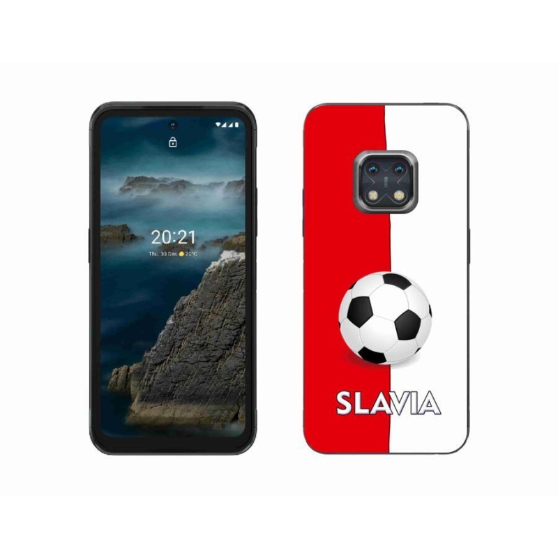Zselés borítás mmCase mobiltelefonhoz Nokia XR20 - futball 2