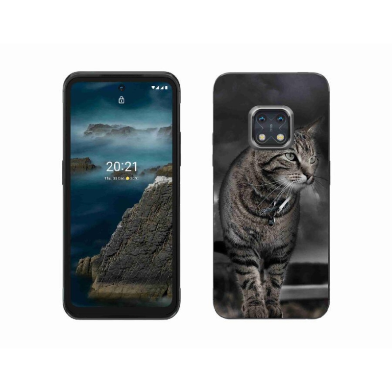 Zselés borítás mmCase a Nokia XR20 készülékhez - macska