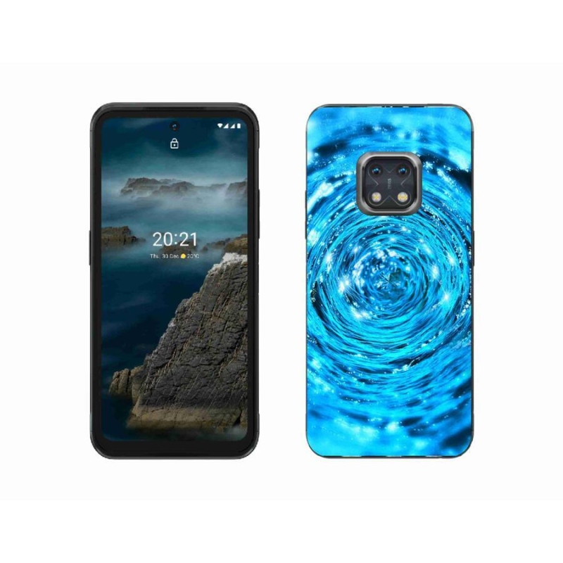 Zselés borítás mmCase a Nokia XR20 készülékhez - water vortex