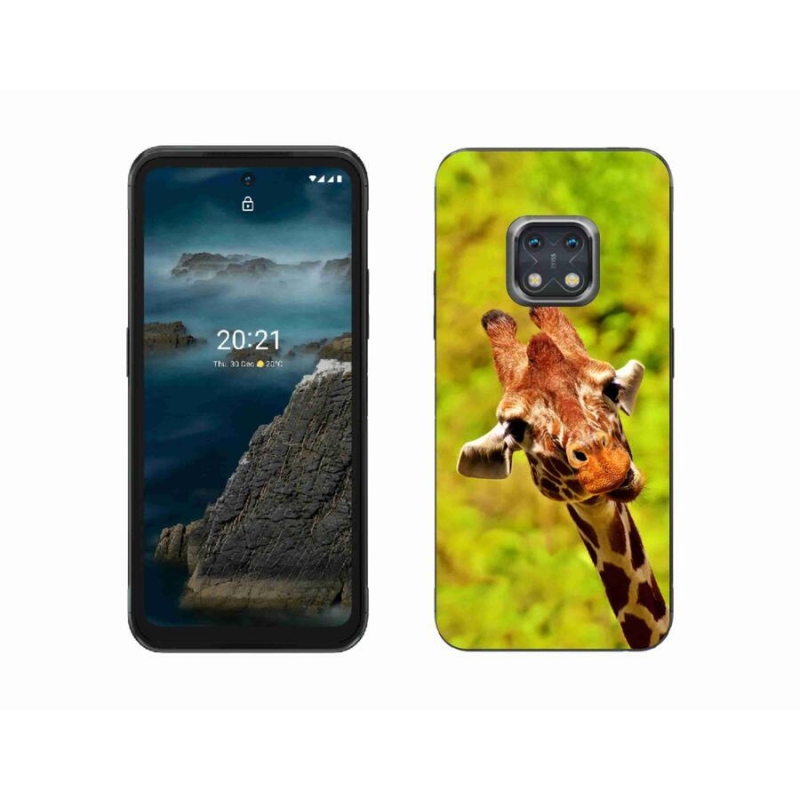 Zselés borítás mmCase a Nokia XR20 készülékhez - zsiráf