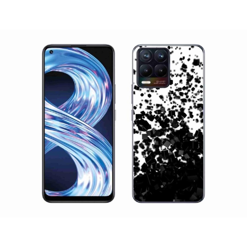 Gél borítás mmCase a Realme 8 4G készülékhez - absztrakt minta 1