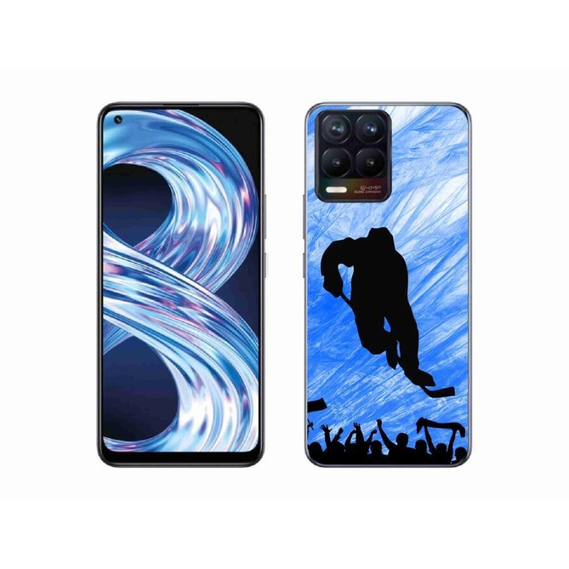Gél borítás mmCase a Realme 8 4G-hez - hokijátékos