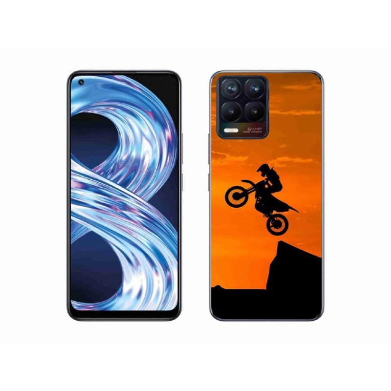Gél borítás mmCase a Realme 8 4G készülékhez - motocross