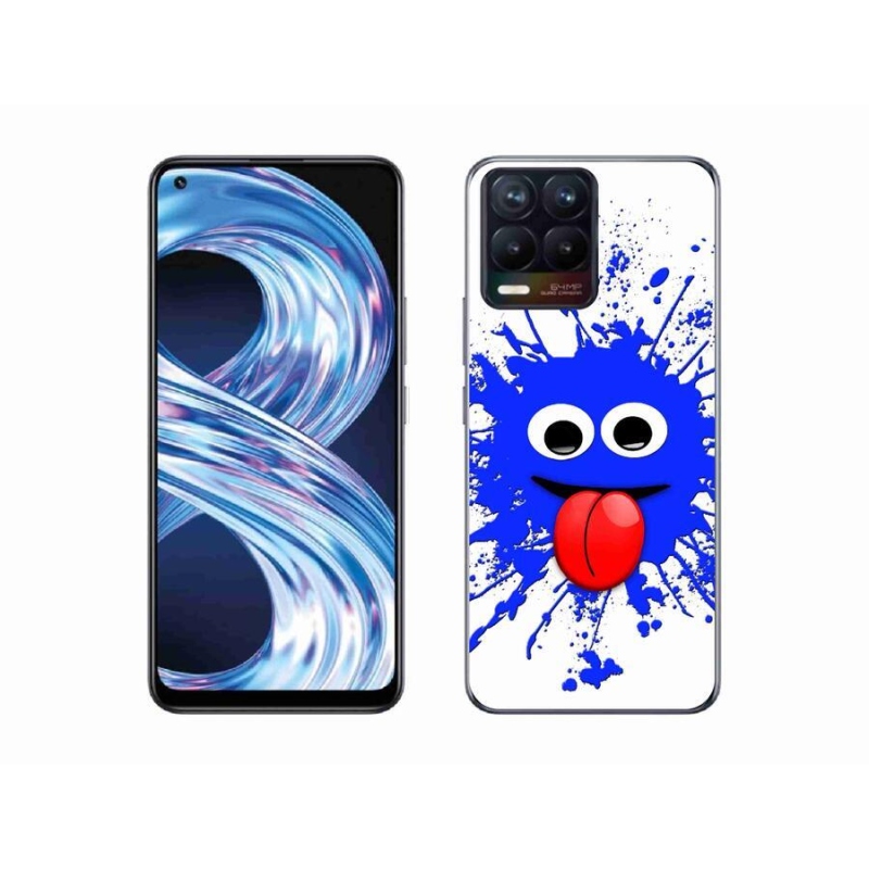 Gél borítás mmCase a Realme 8 4G-hez - szellem