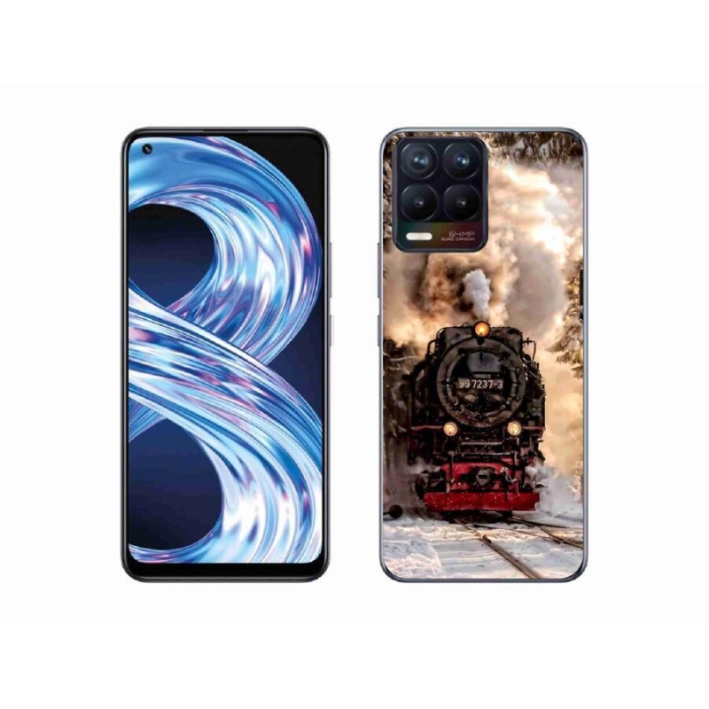Gél borítás mmCase a Realme 8 4G-hez - vonat
