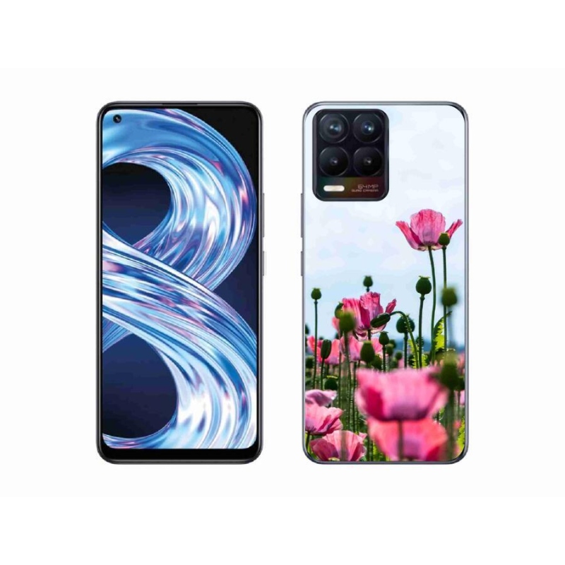 Gél borítás mmCase a Realme 8 4G készülékhez - mákos színű