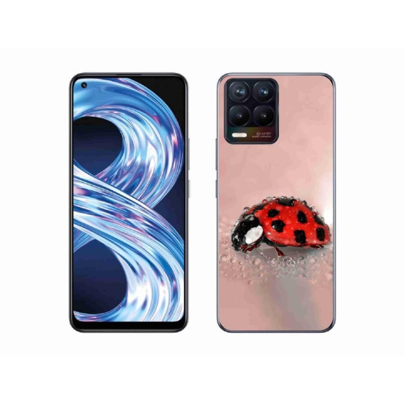 Gél borítás mmCase a Realme 8 Pro készülékhez - katicabogár