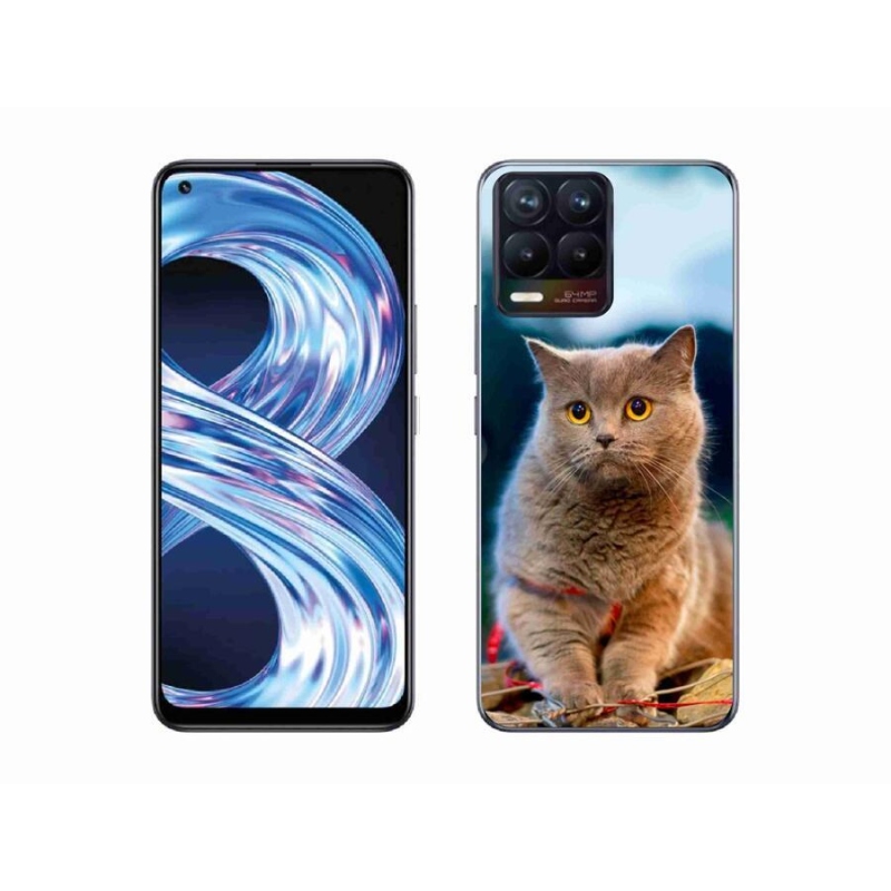 Gél borítás mmCase a Realme 8 Pro készülékhez - Brit kék 2