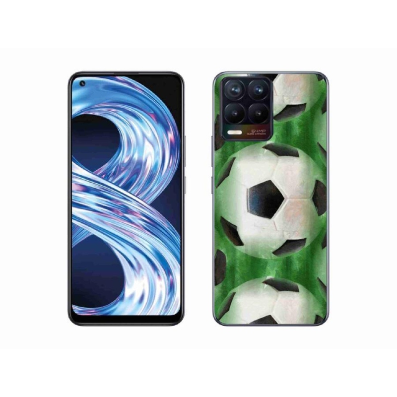 Gél borítás mmCase a Realme 8 Pro-hoz - focilabda