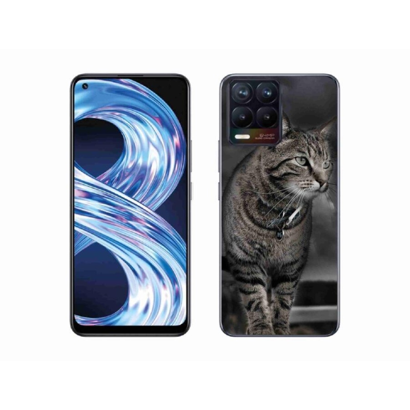 Gél borítás mmCase a Realme 8 Pro-hoz - macska