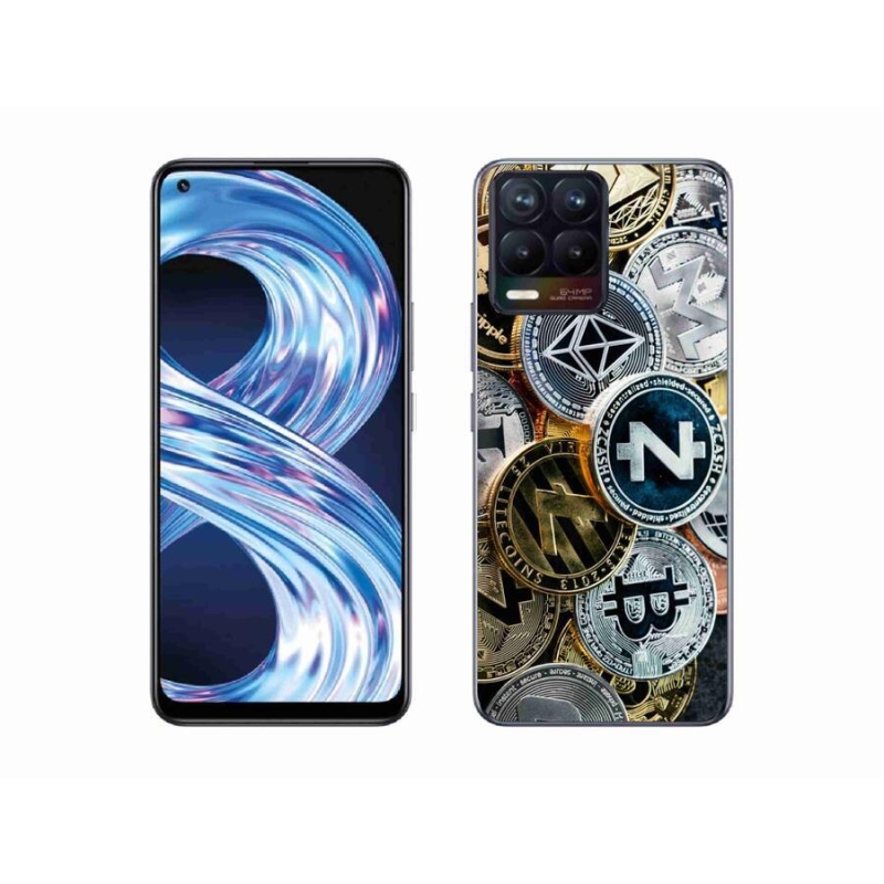 Gél borítás mmCase a Realme 8 Pro számára - kriptovaluták