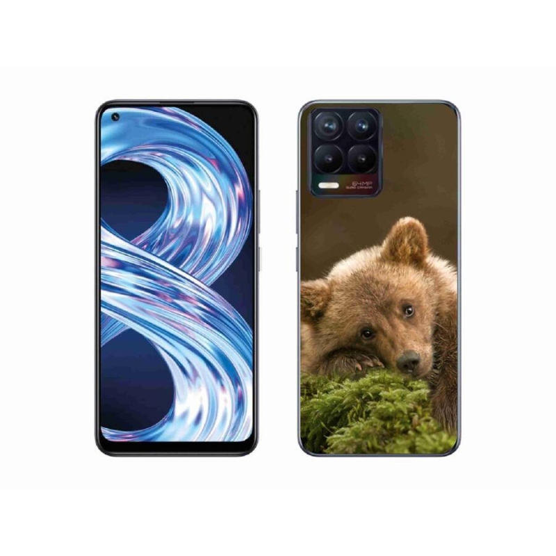 Gél borítás mmCase a Realme 8 Pro-hoz - medve