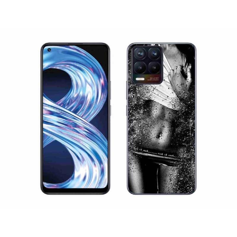 Gél borítás mmCase a Realme 8 Pro-hoz - szexi nő 1