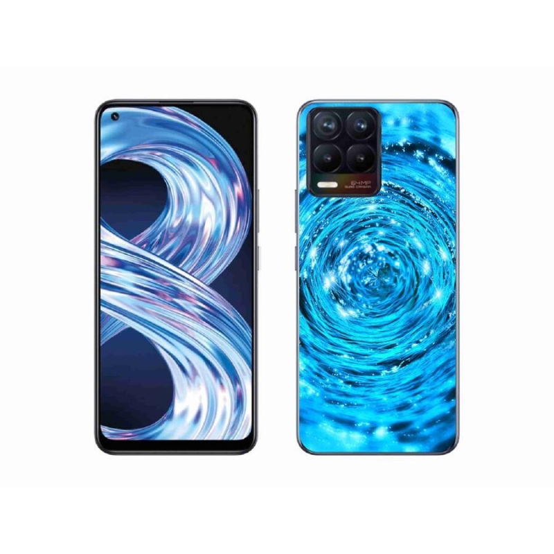 Gél borítás mmCase a Realme 8 Pro készülékhez - water vortex