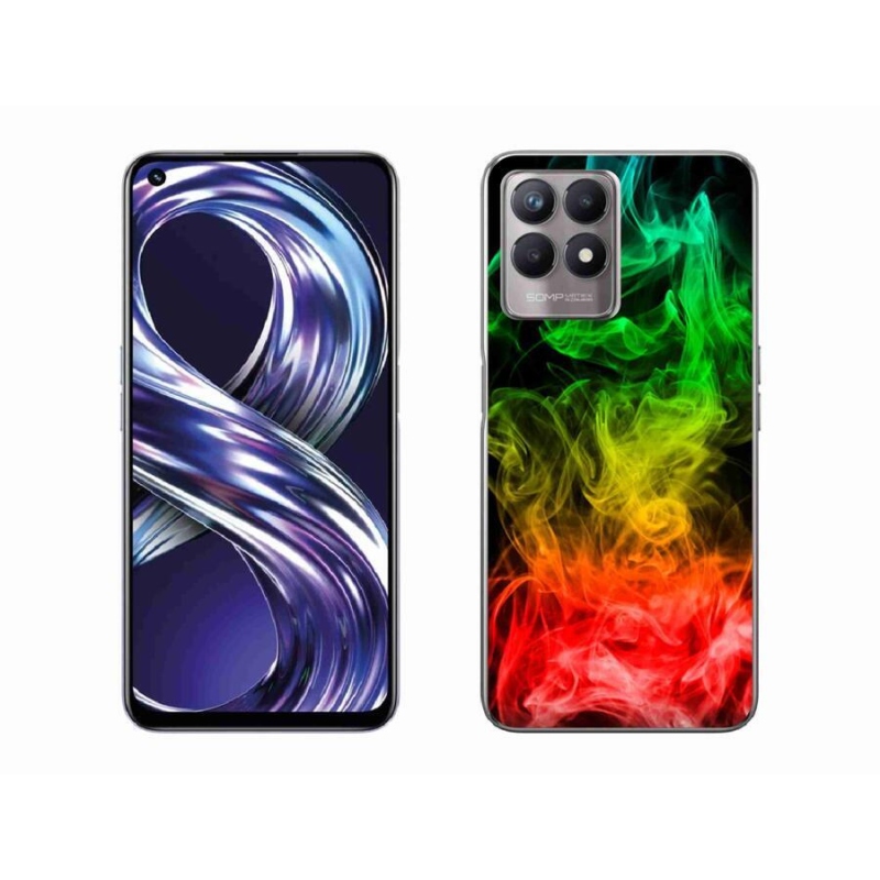 Gél borítás mmCase a Realme 8i készülékhez - absztrakt minta 7