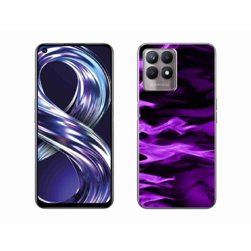 Gél borító mmCase a Realme 8i készülékhez - absztrakt minta 9