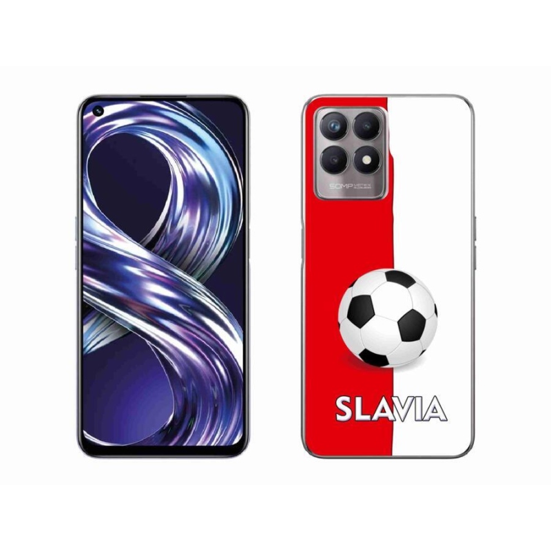 Gél borítás mmCase a Realme 8i készülékhez - futball 2