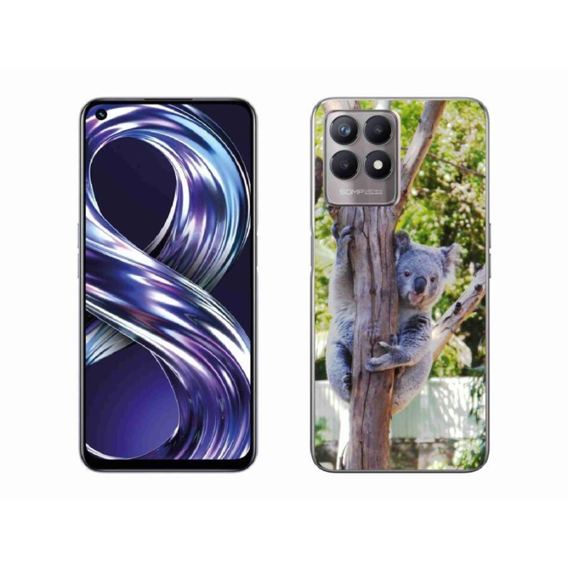 Zselés borítás mmCase a Realme 8i készülékhez - koala