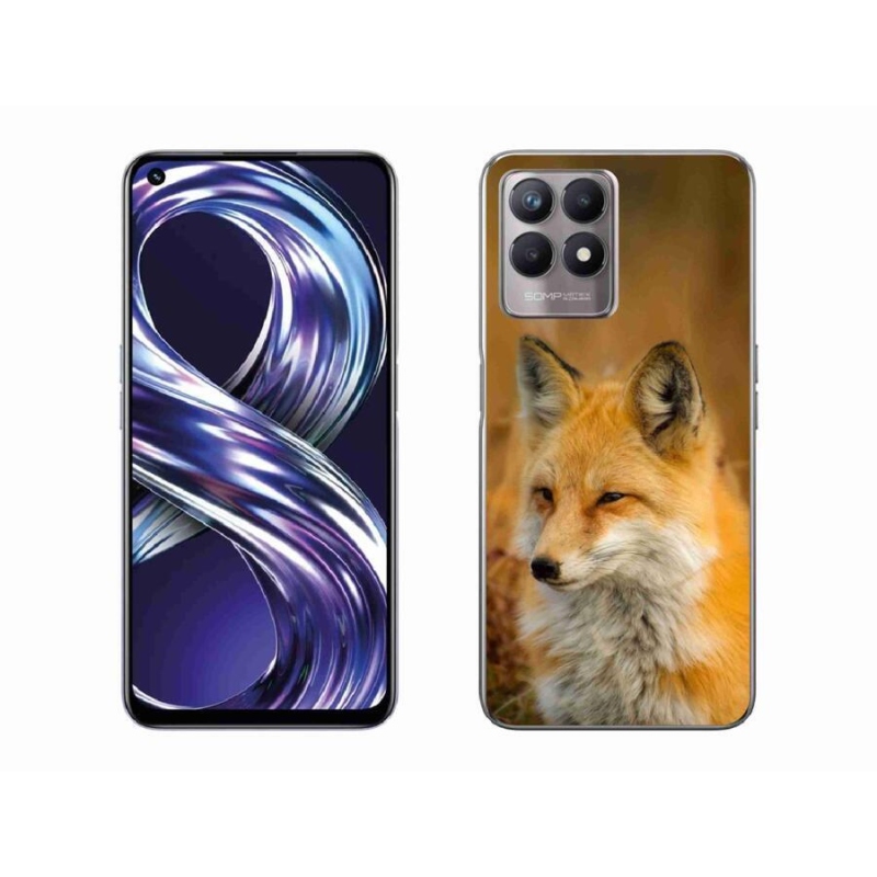 Zselés borítás mmCase a Realme 8i készülékhez - róka