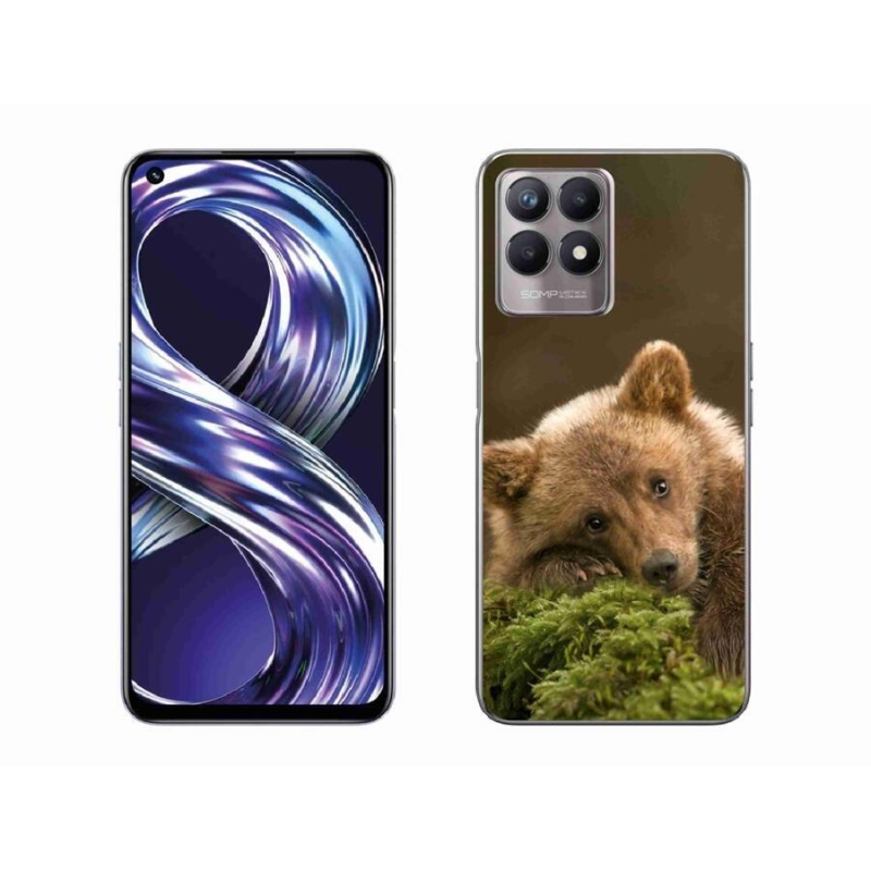 Zselés borítás mmCase a Realme 8i készülékhez - medve