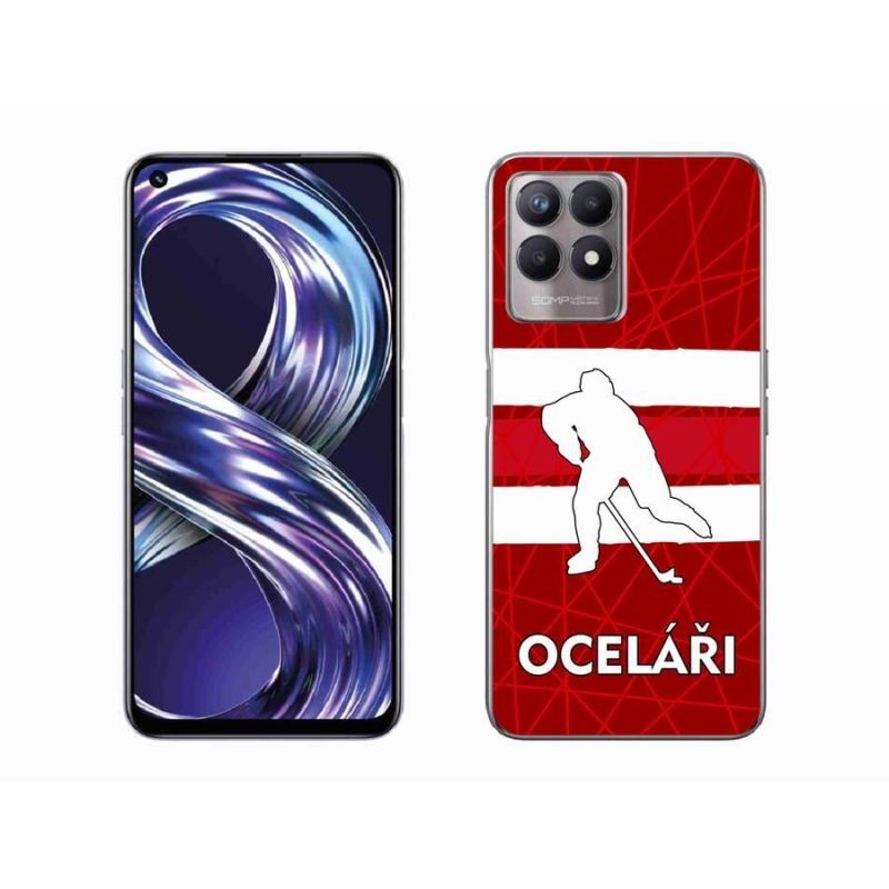 Zselés borítás mmCase a Realme 8i készülékhez - Acélszín