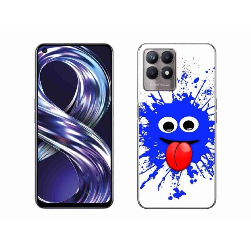 Zselés borítás mmCase mobilhoz Realme 8i - szellem