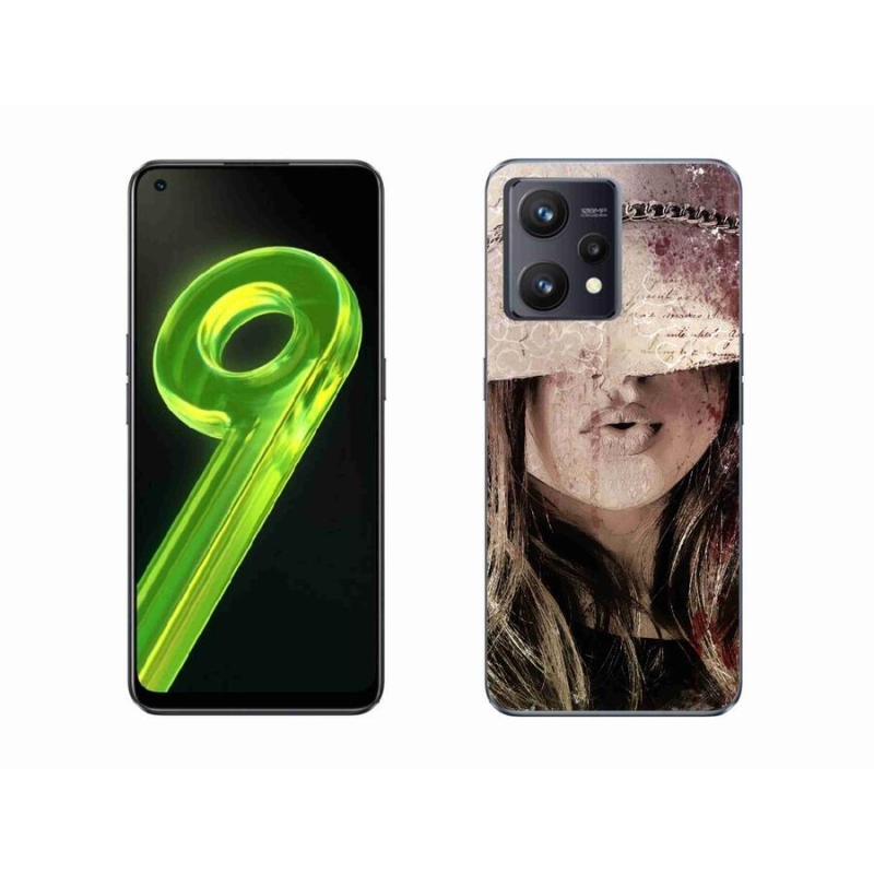 Gél borító mmCase a mobil Realme 9 4G - lányra