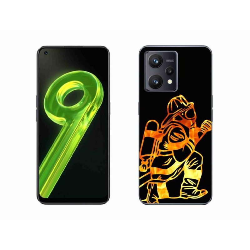 Gél borítás mmCase a Realme 9 4G-hez - tűzoltó 1
