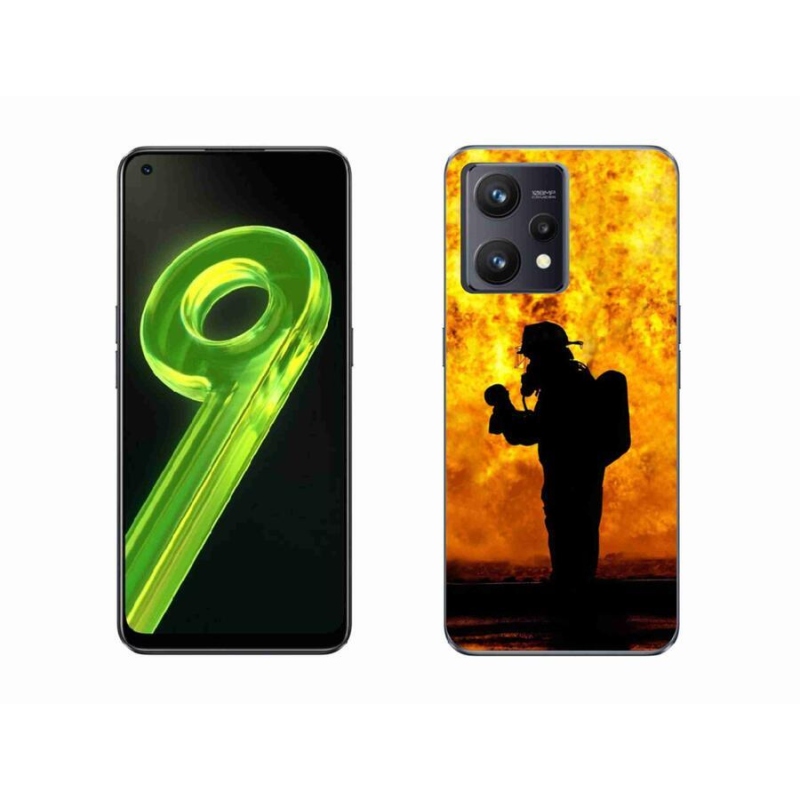 Gél borítás mmCase a Realme 9 4G készülékhez - tűzoltó