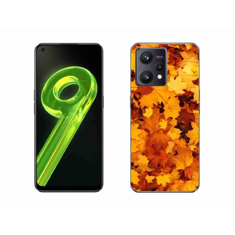 Gél borítás mmCase a Realme 9 4G készülékhez - juharlevelek