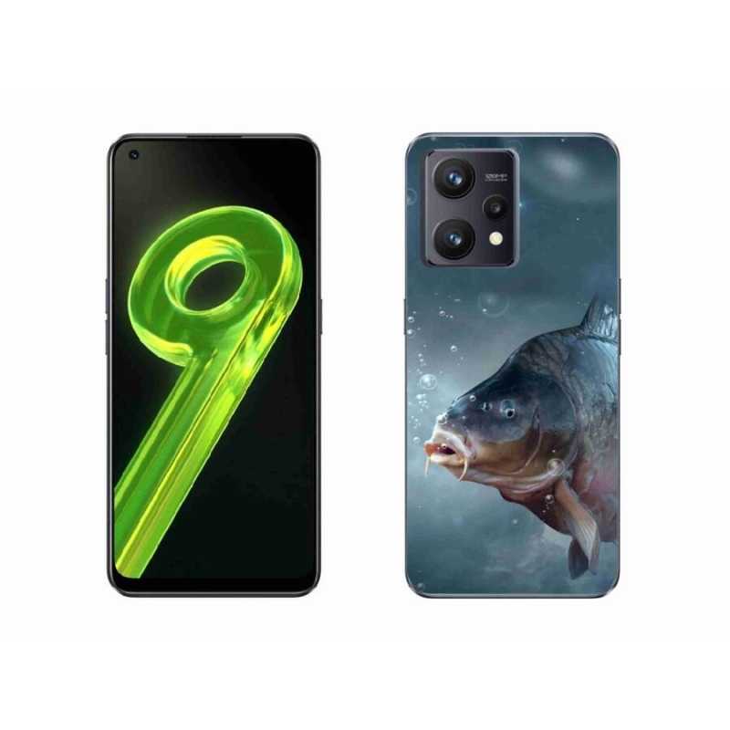 Gél borítás mmCase a Realme 9 4G-hez - ponty és buborékok