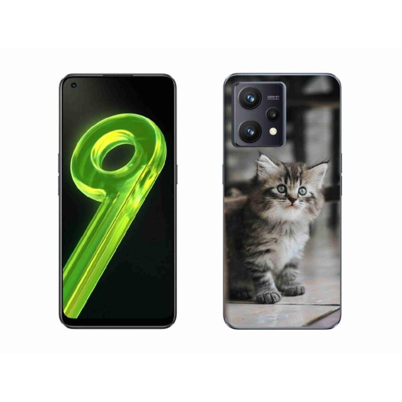Gél borítás mmCase a Realme 9 4G készülékhez - cica