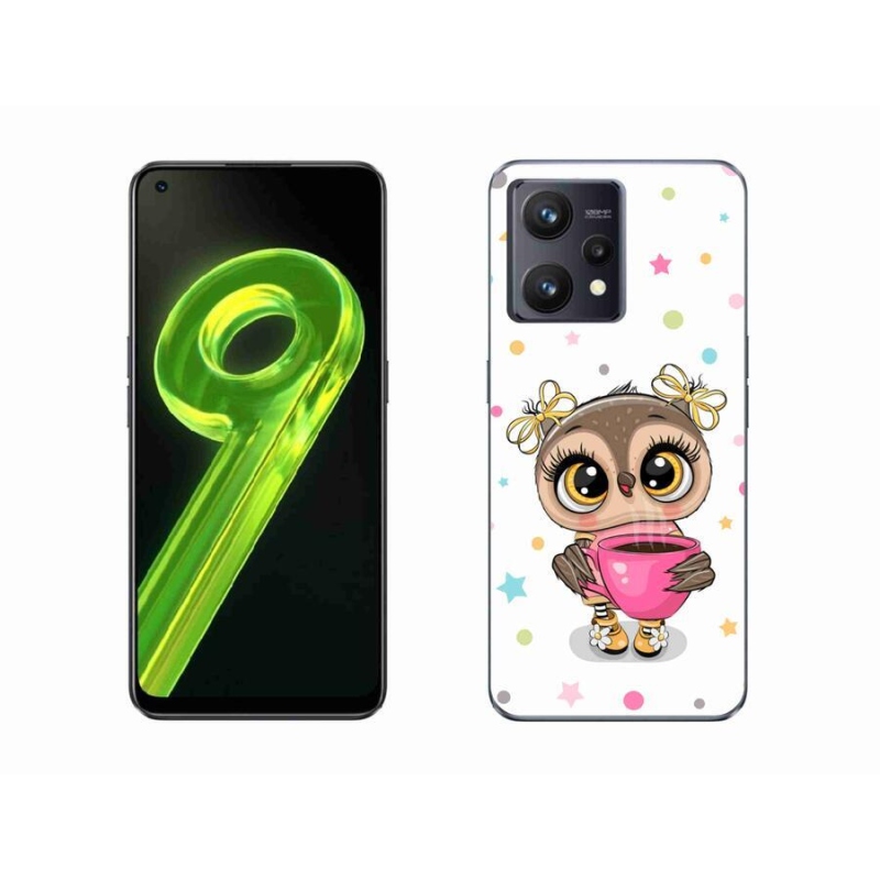 Gél borítás mmCase a Realme 9 4G készülékhez - rajzfilm bagoly