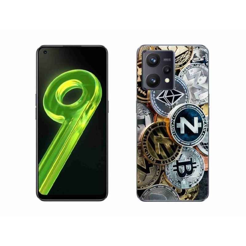 Gél borítás mmCase a Realme 9 4G számára - kriptovaluták