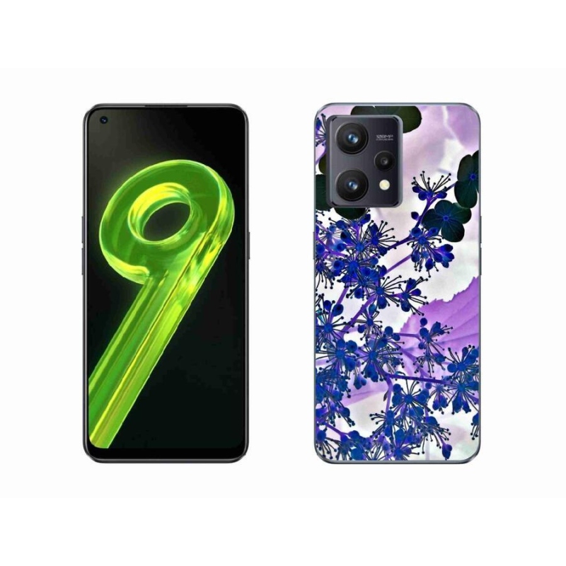 Gél borítás mmCase mobilhoz Realme 9 4G - hortenzia virág